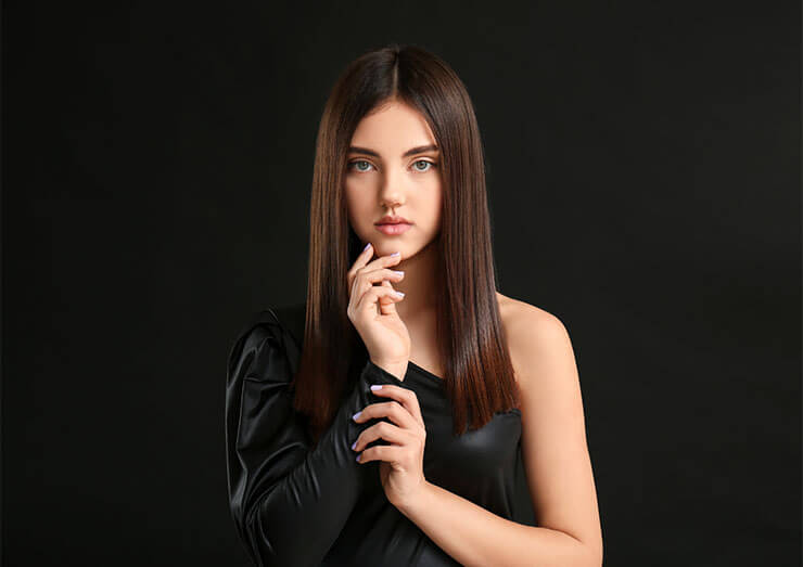 Keratin hair treatment